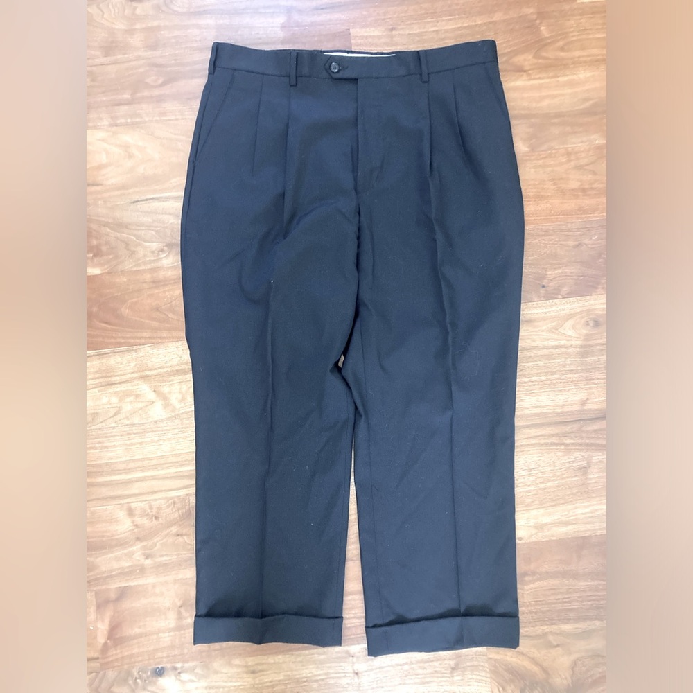 Paul Fredrick Worsted Wool Trousers